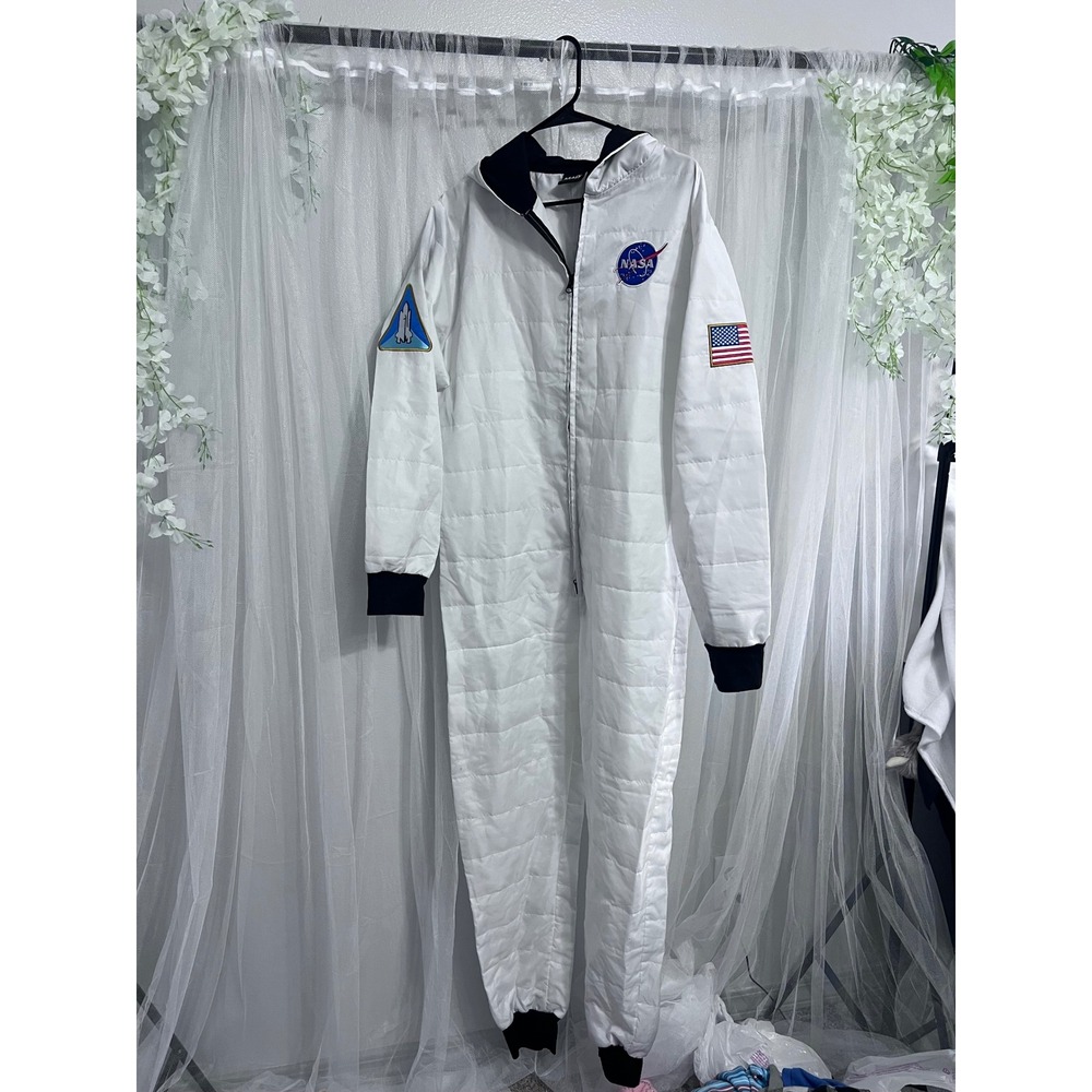 Mad Engine NASA Astronaut Space Suit Jumpsuit Cosplay Costume Men's‎ Medium